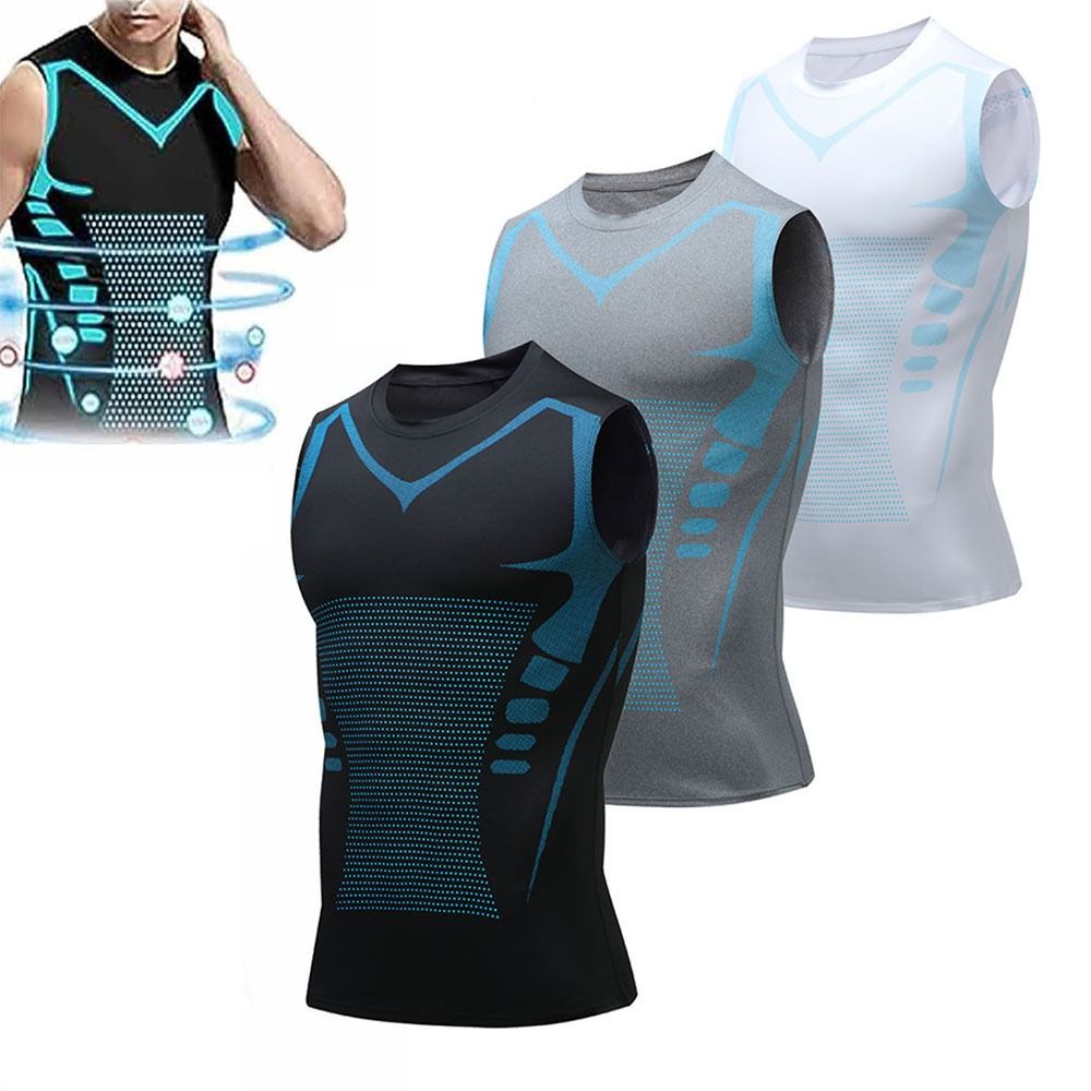 Crossfit Weight Vest - Kamizelka kształtująca jonową kamizelki sportowe męskie